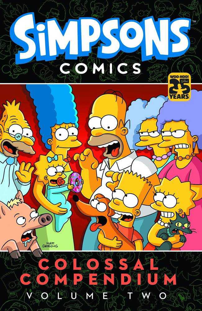Simpsons Comics Colossal Compendium Volume 02