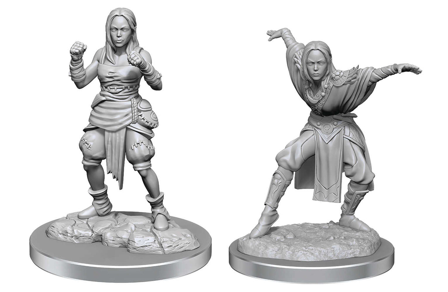 Pathfinder Deep Cuts Half Elf Monk Female