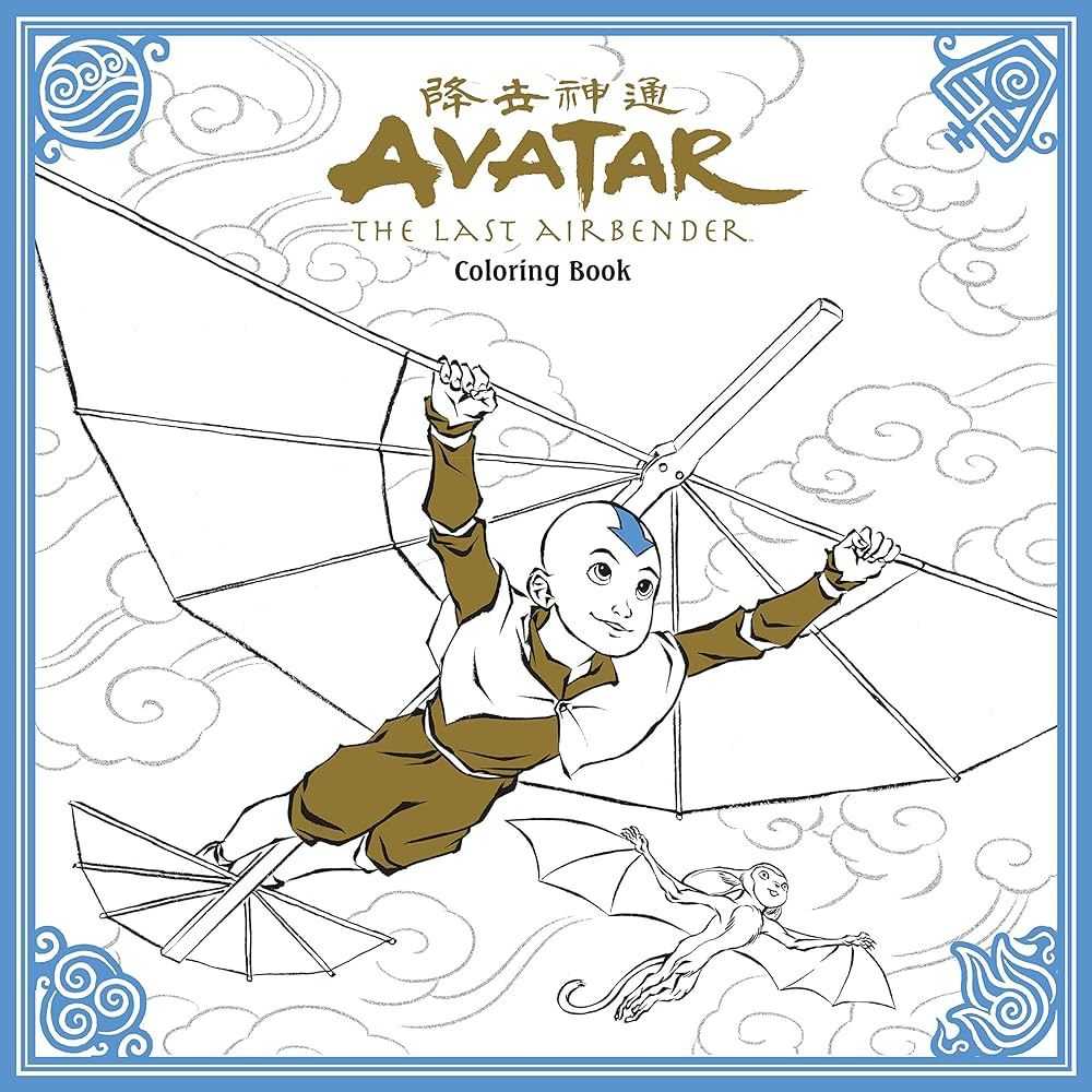 Avatar Last Airbender Adult Coloring Book TPB