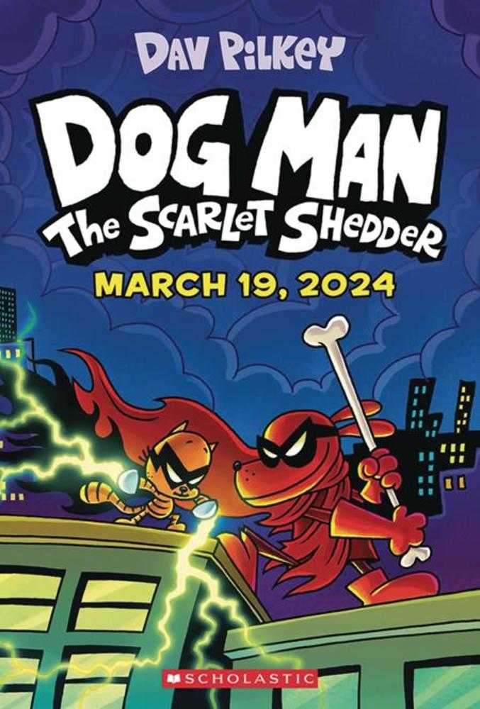 Dog Man Hardcover Volume 12 Scarlet Shredder