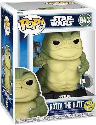 Pop Mandalorian & Grogu Rotta the Hutt