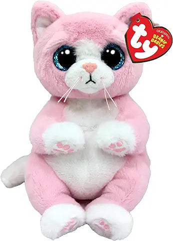 Lillibelle Cat with Pink Belly Beanie Boo