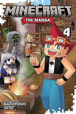 Minecraft the Manga Volume 04