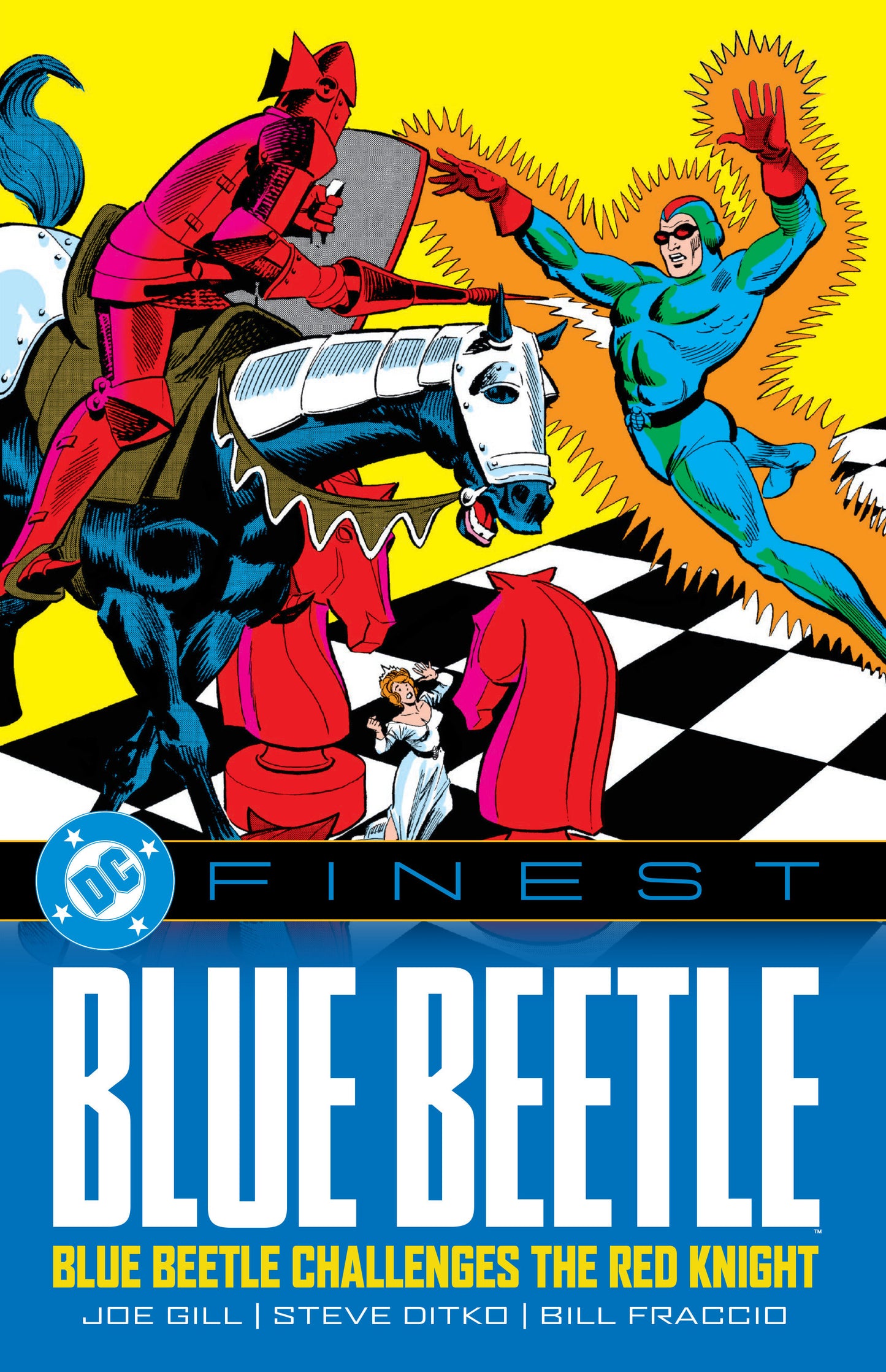 DC Finest: Blue Beetle Challenges the Red Knight