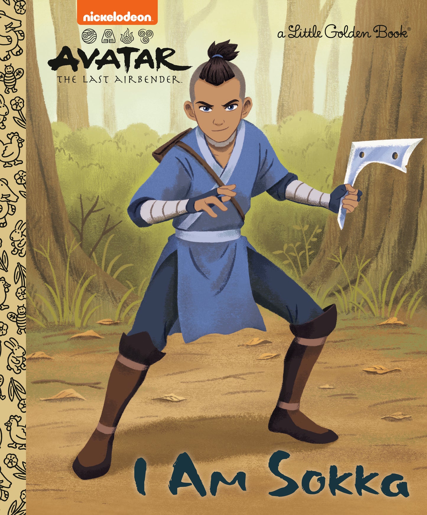 Little Golden Book Avatar the Last Airbender I Am Sokka