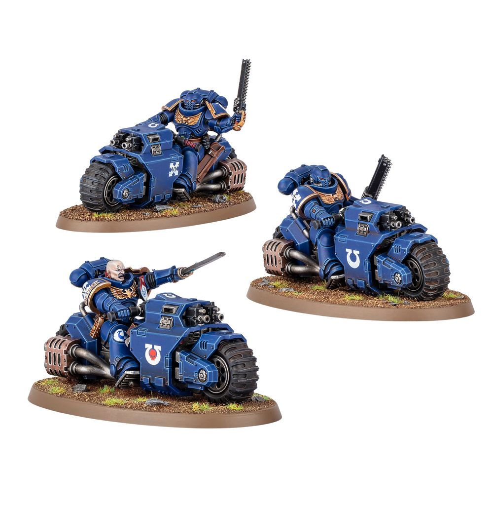 Space Marine Outrider Squad