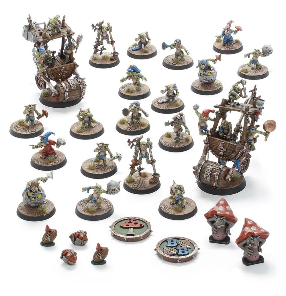 Snotling Blood Bowl Team: Crud Creek Nosepickers