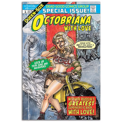 Octobriana with Love #1 Cover B Promo Pack
