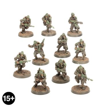 Death Korps of Krieg Infantry Squad Advancing