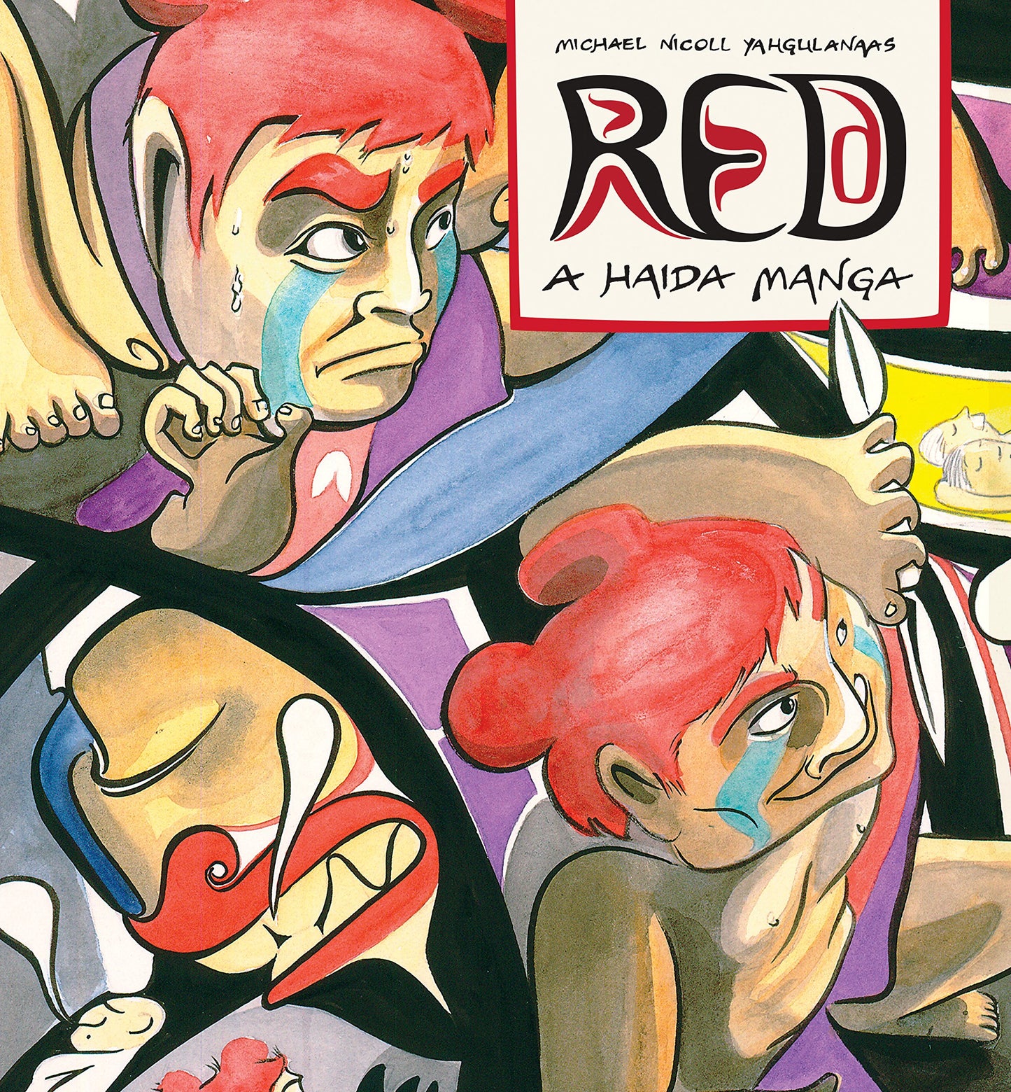 Red Haida Manga Graphic Novel
