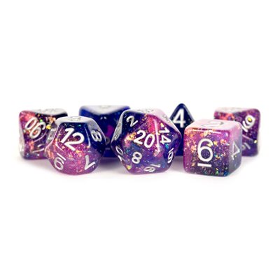 Eternal Purple/Blue 7pc Resin Dice Set