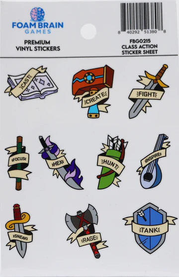Class Action Sticker Sheet