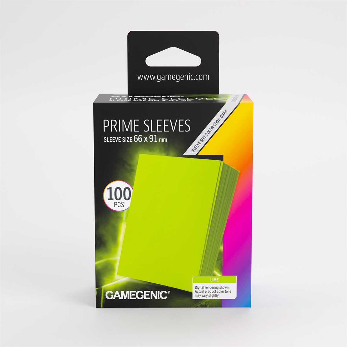 Gamegenic Prime Lime Sleeves 100ct