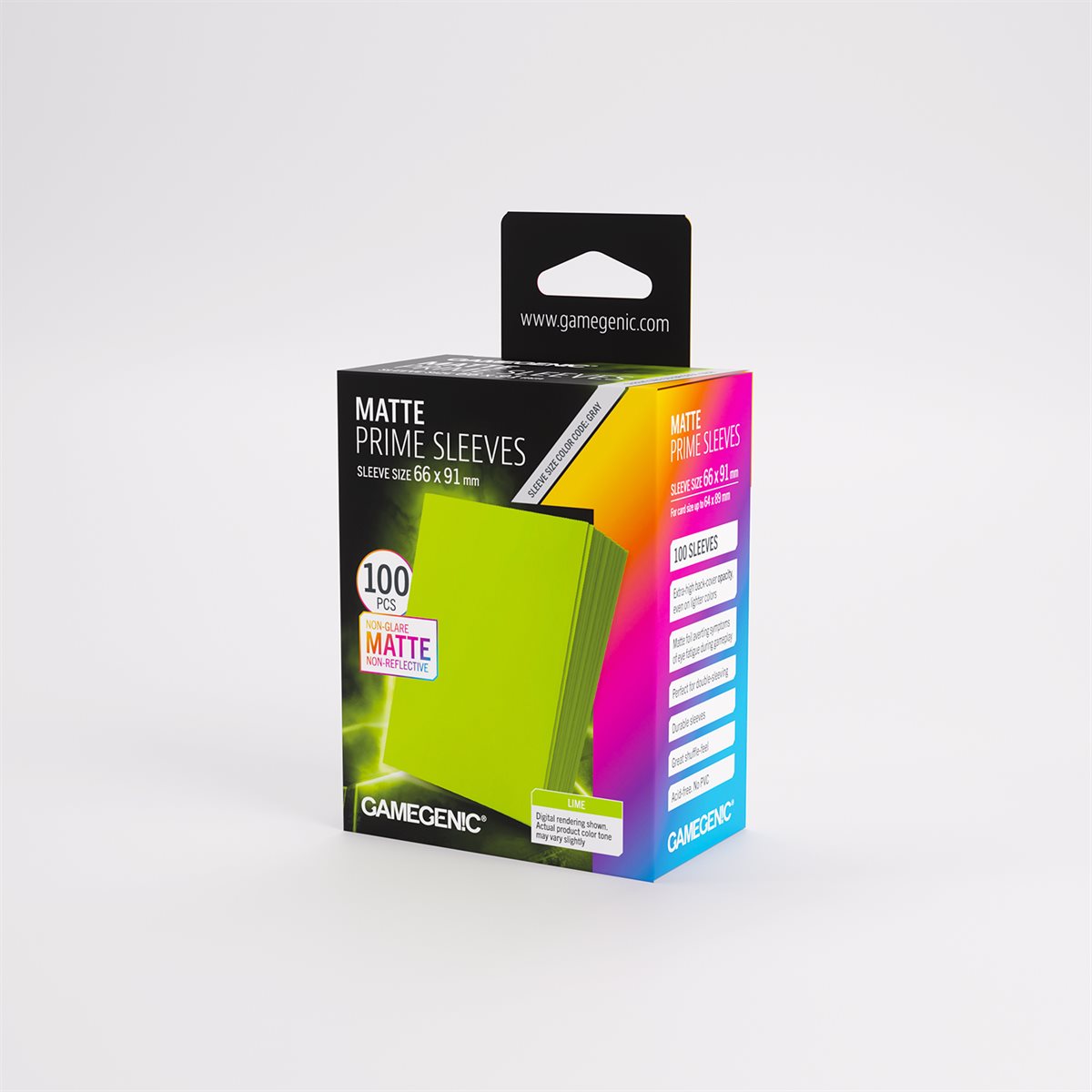 Gamegenic Matte Prime Lime Sleeves 100ct