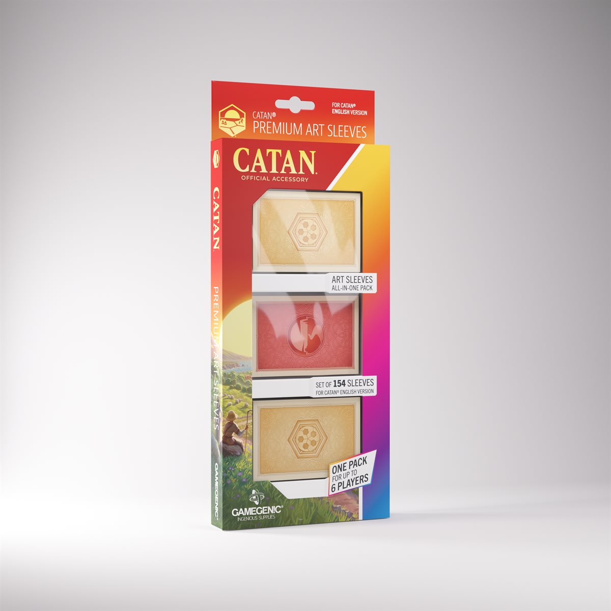 Gamegenic Catan Premium Art Sleeves