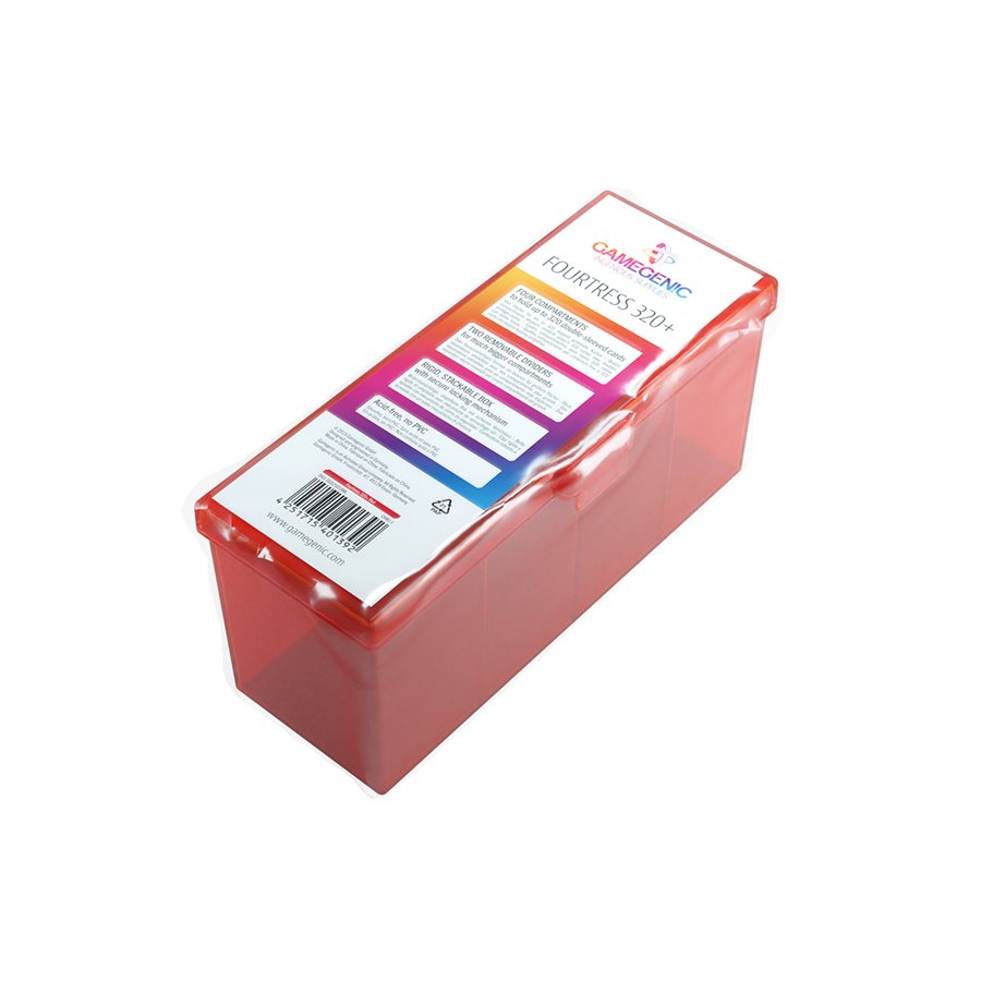 Fourtress Red Deck Box 320ct