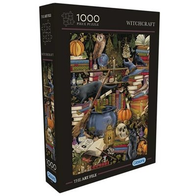 Art File Collection: Witchcraft 1000pc Puzzle