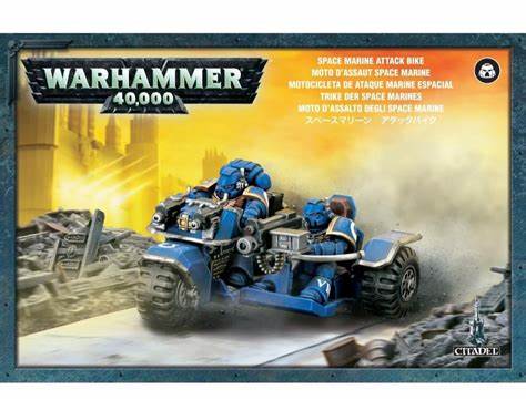Space Marine Attack Bike