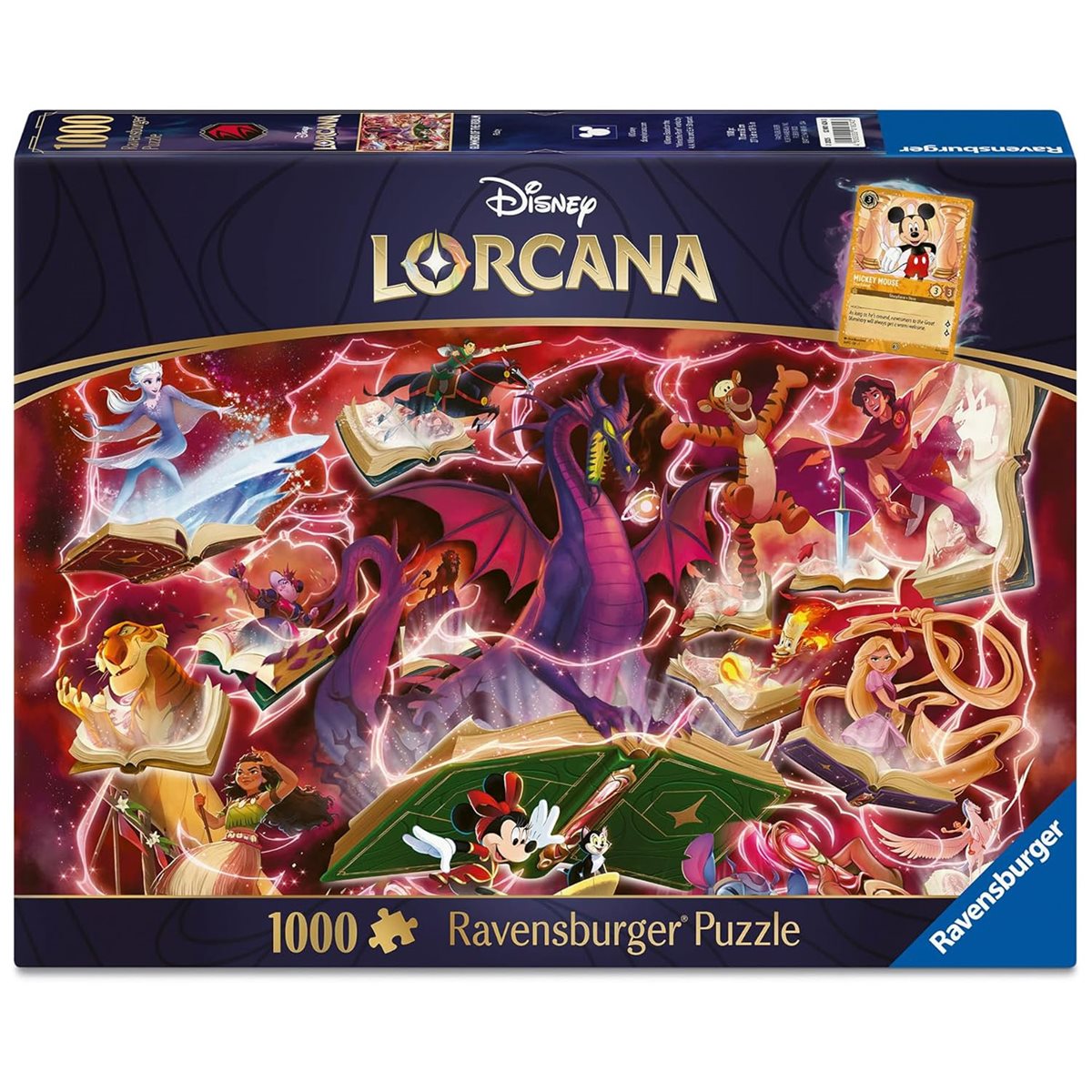 Ruby Glimmers of the Realm Lorcana 1000pc Puzzle