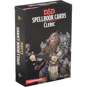 D&D Spellbook Cards: Cleric
