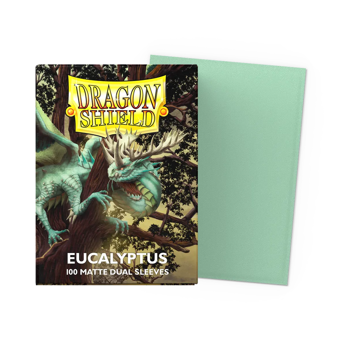 Dragon Shield Sleeves Matte Dual Eucalyptus 100ct