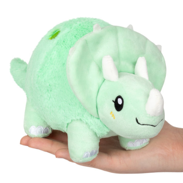 Squishable Snackers Triceratops 5" Plush