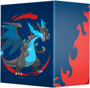 Pokemon Mega Charizard X Deck Box 100+