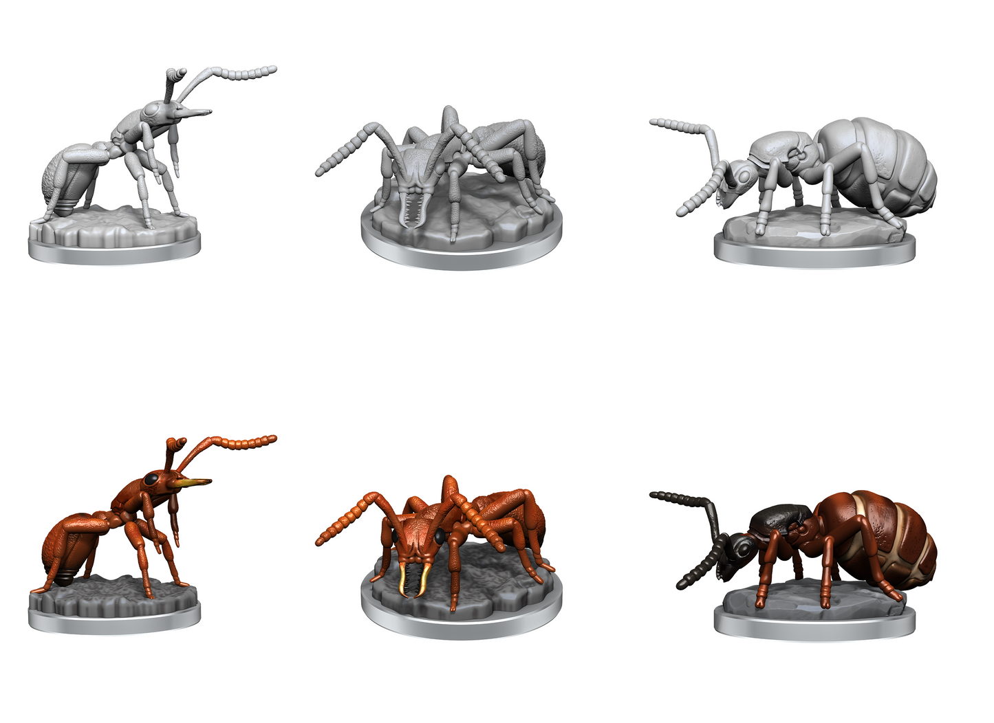 D&D Unpainted Giant Ants