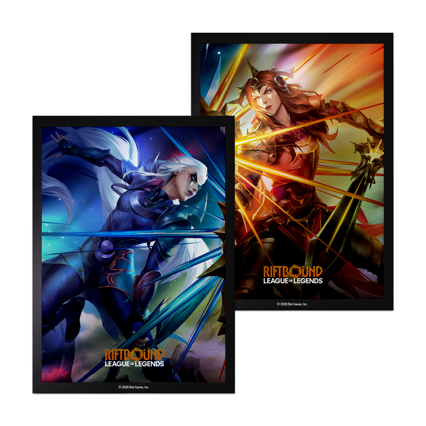 Riftbound Vendetta Art Sleeves Diana Vs. Leona 100ct