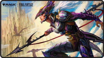 Magic Final Fantasy Black Stitched Premium X Playmat