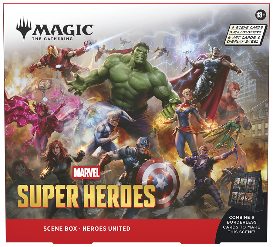 Magic Marvel Super Heroes Scene Box