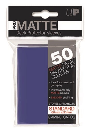 Pro-Matte Sleeves Blue 50 ct