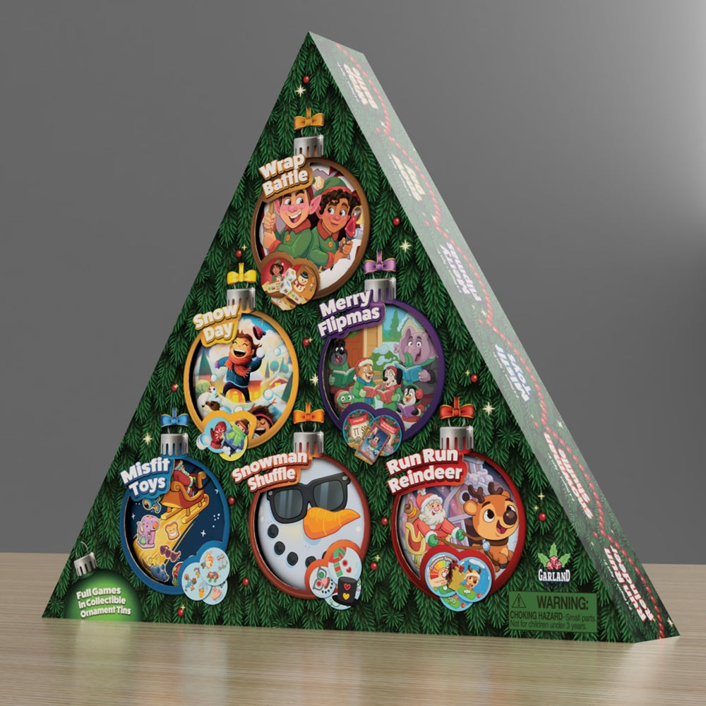 Christmas Tree Holiday Games 6-Pack