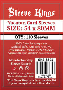 Card Sleeves 54 x 80 mm