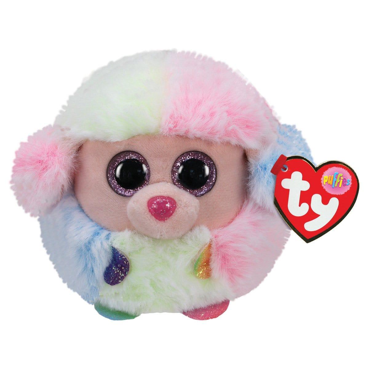 Rainbow Poodle Pufifes