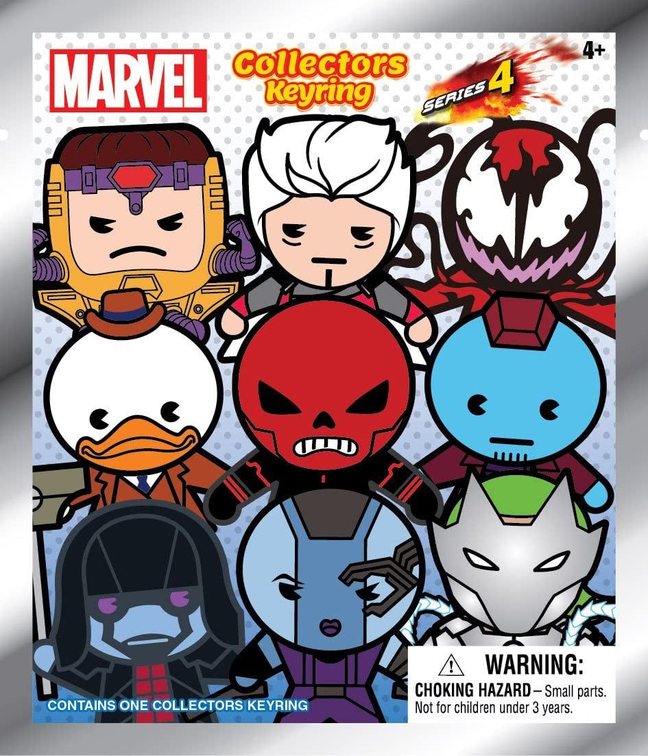 Marvel Series 4 Laser Cut Figurine Keyring