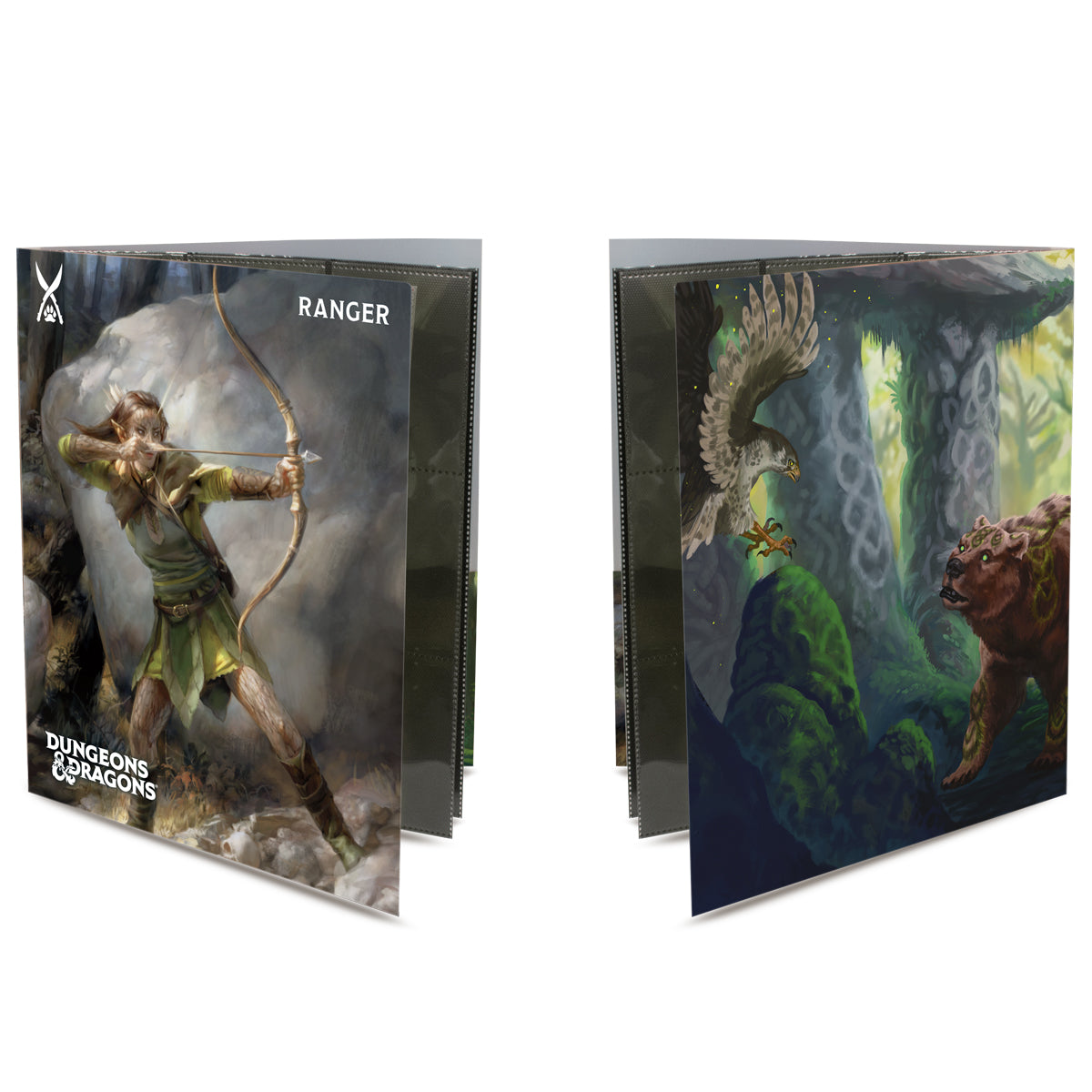 D&D Ranger Character Folio with Stickers