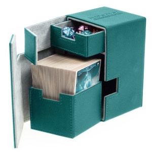 Ultimate Guard Flip N' Tray 100+ Xenoskin Petrol Deckbox