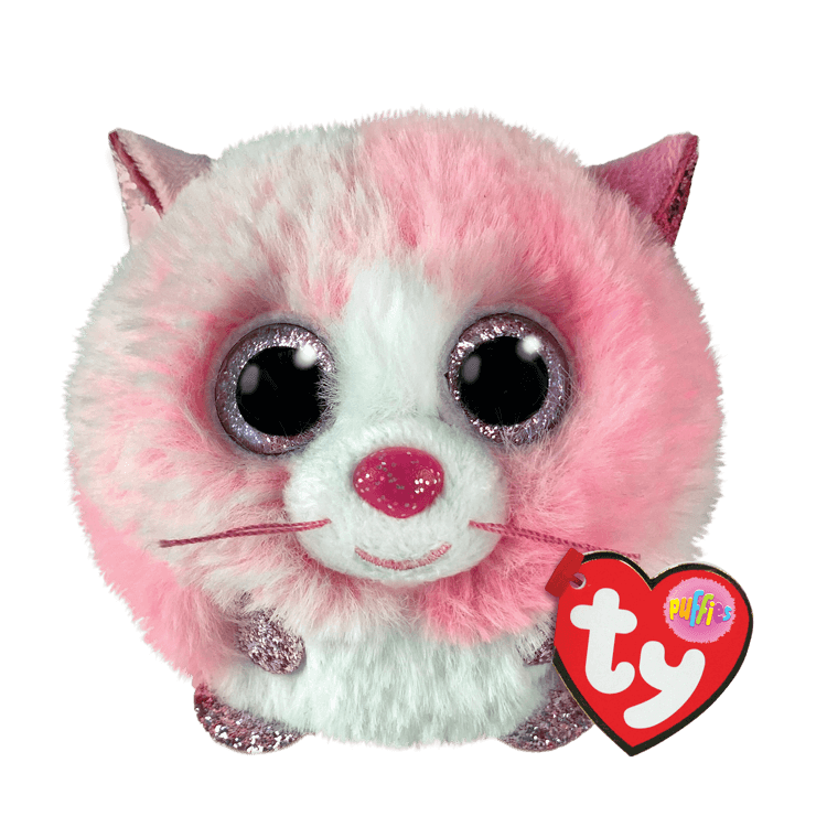 Tia Pink Cat Puffies