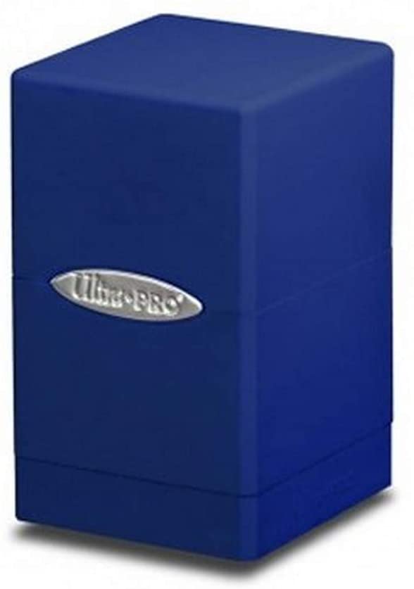 Satin Tower Deck Box Blue