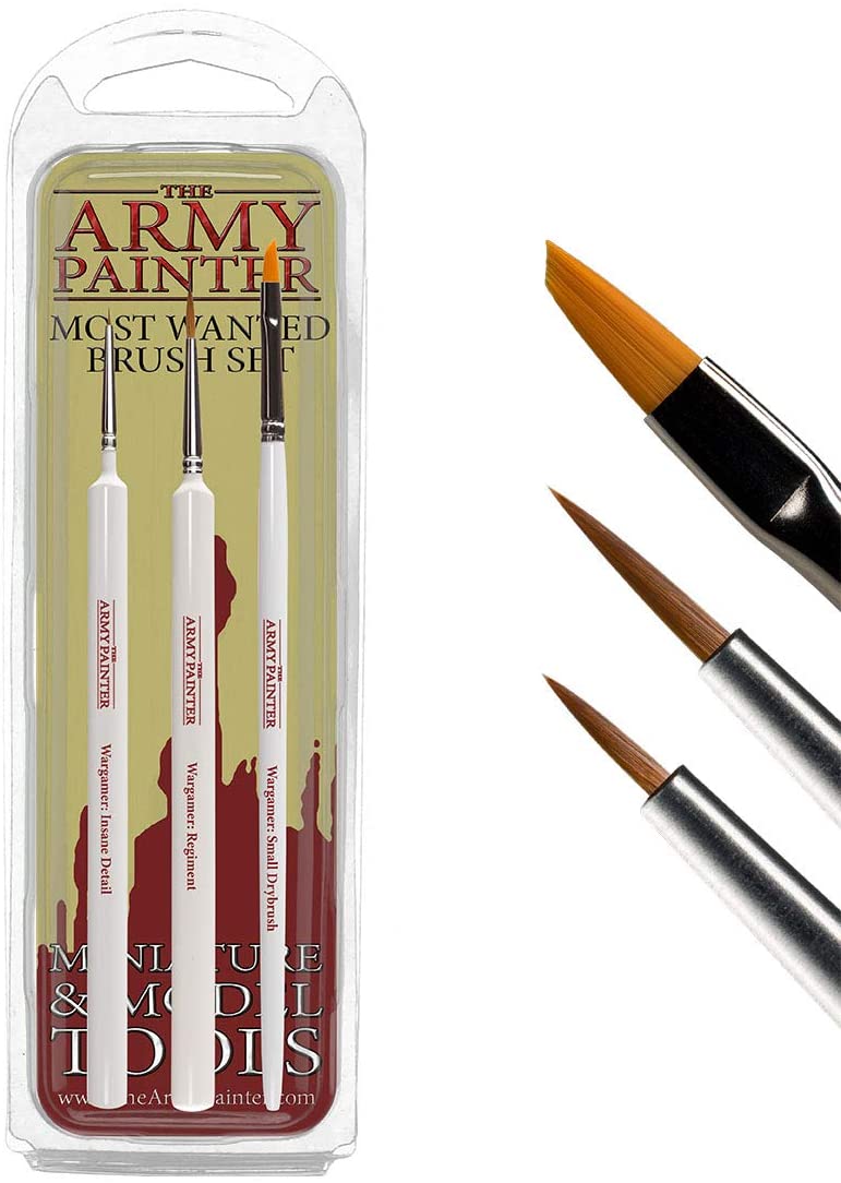 Wargamer Most Wanted Brush Set