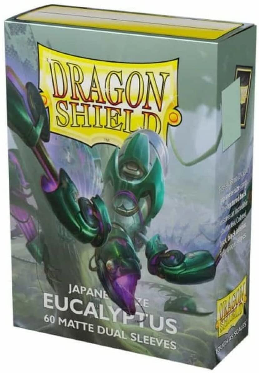 Dragon Shield Japanese-Size Sleeves Matte Dual Eucalyptus 60ct
