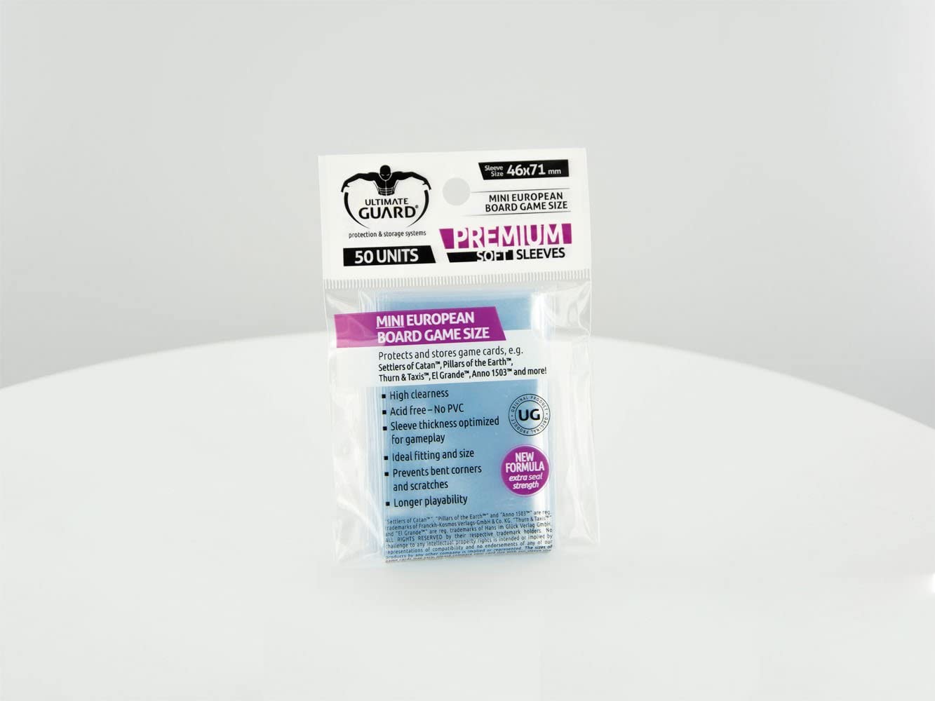 Board Game Sleeves Mini Euro 50ct