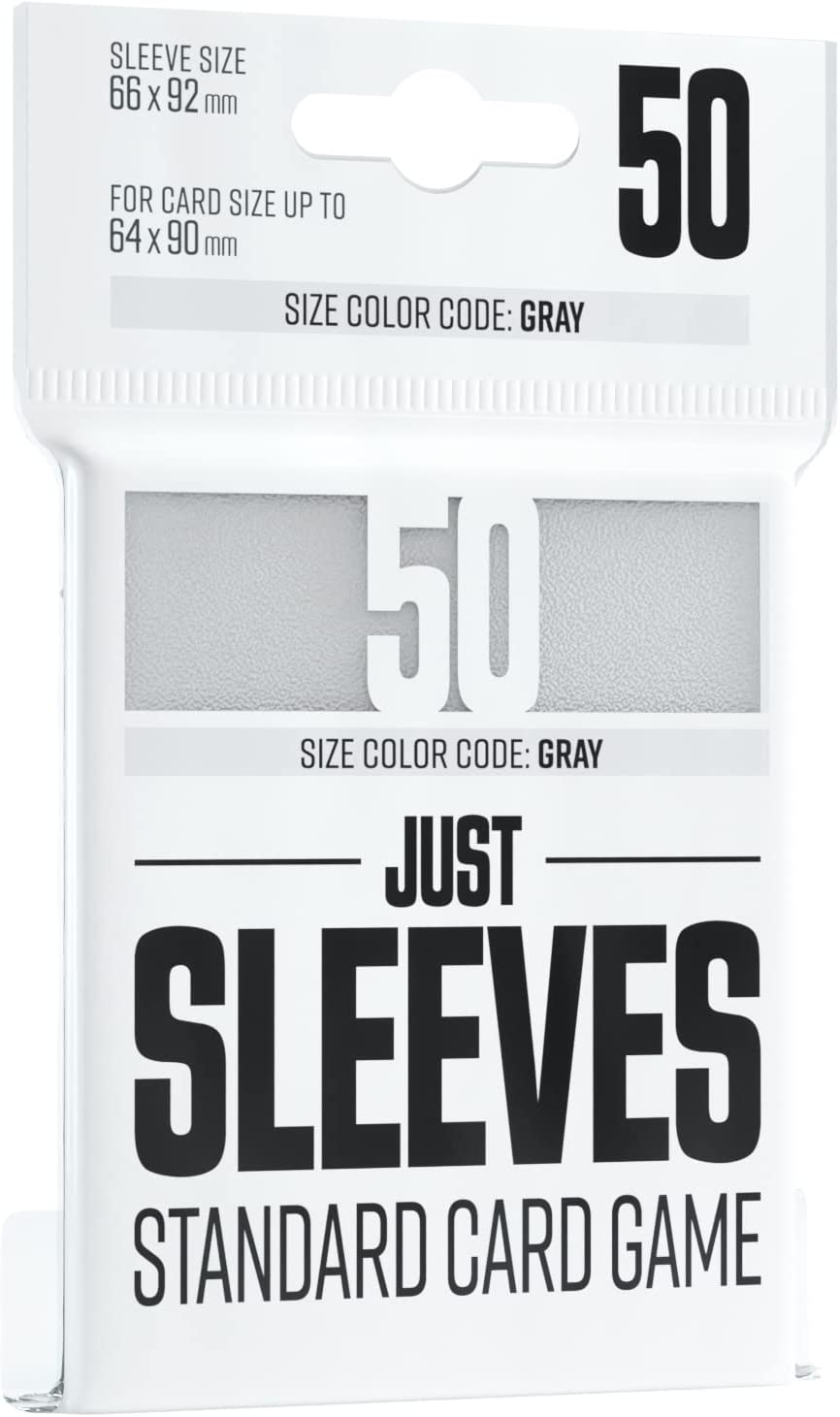 Gamegenic Just Sleeves White Standard Sleeves (50ct)