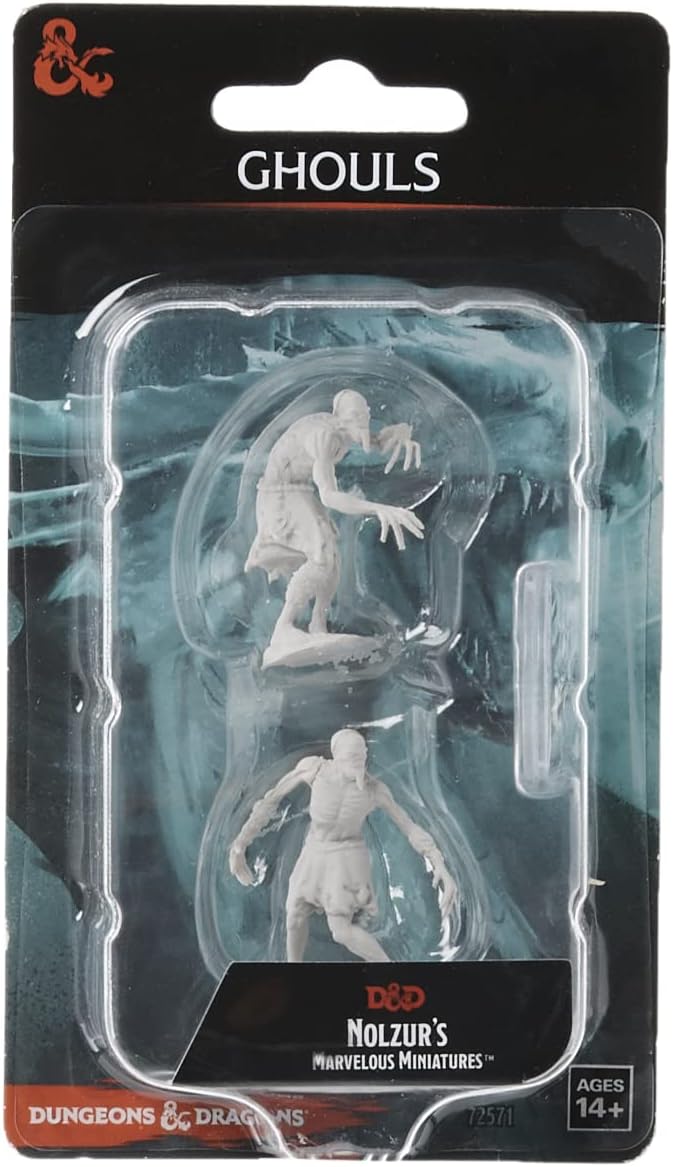 D&D Unpainted Ghouls