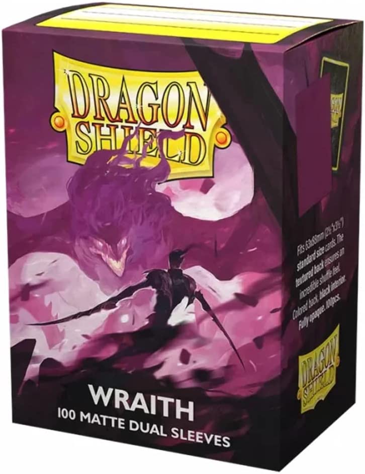 Dragon Shield Sleeves Matte Dual Wraith 100ct