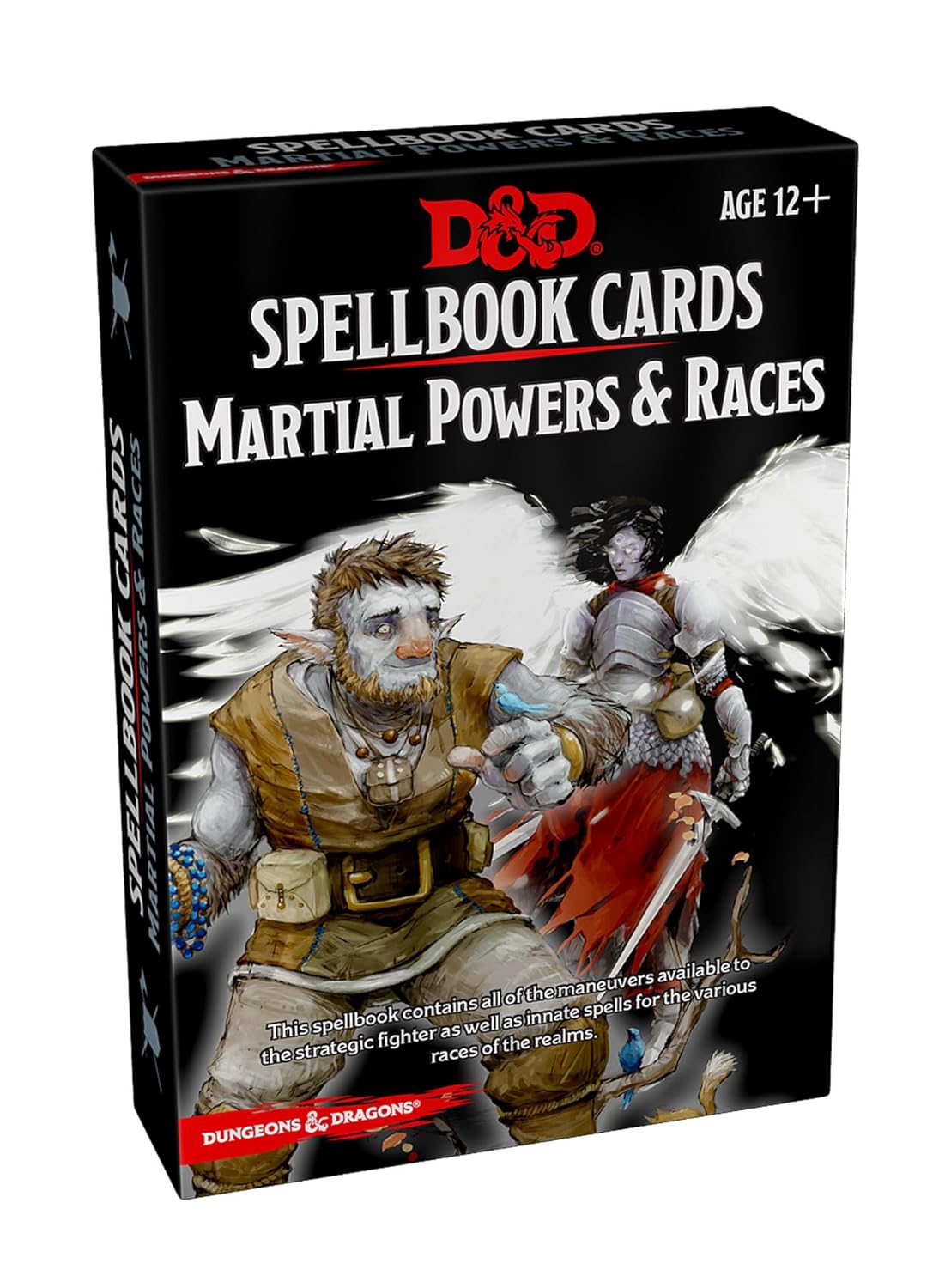 D&D Spellbook Cards Martial Powers & Races