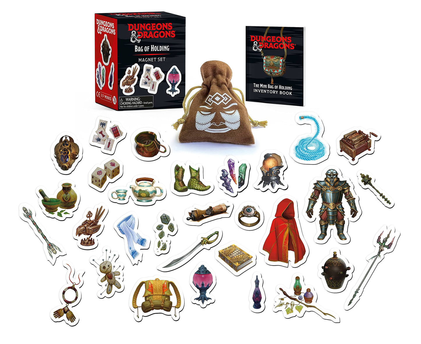 D&D Bag of Holding Magnet Set