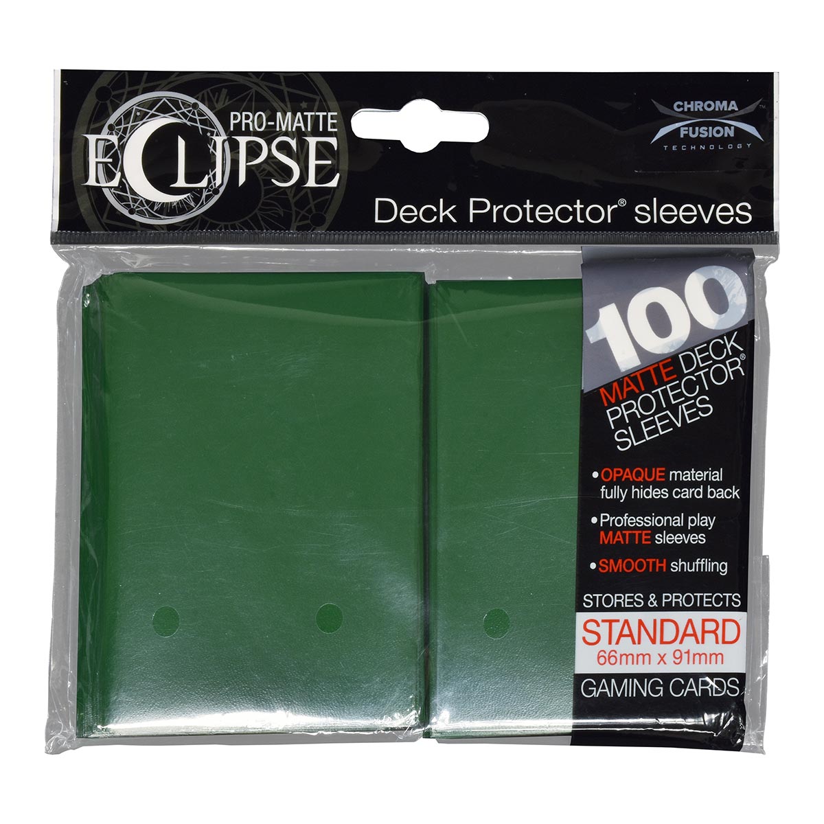 Eclipse Forest Green Deck Protector (100 Sleeves)