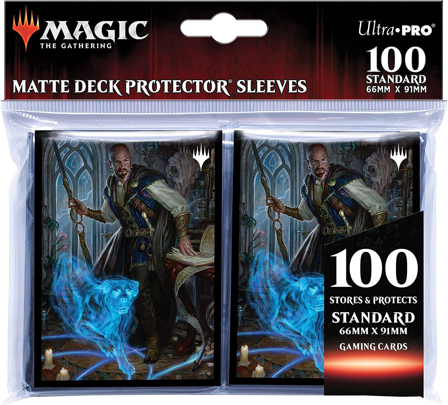 Magic The Gathering Adventures in the Forgotten Realms Sleeves Mordenkainen (100 Count)